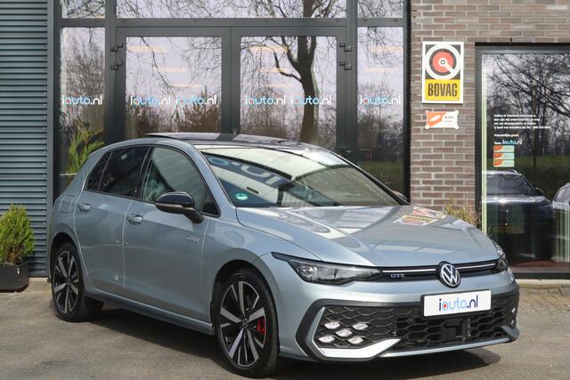 Volkswagen GOLF 1.5 eHybrid 272pk GTE Black Style Pano/Leder/IQ.Light/360/Headup/DCC/Keyless/Elek. stoel+mem/Dodehoek/Trekhaak wegkl.