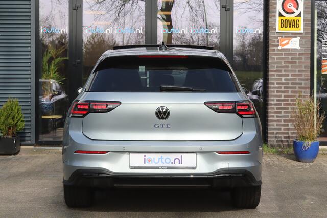 Volkswagen GOLF 1.5 eHybrid 272pk GTE Black Style Pano/Leder/IQ.Light/360/Headup/DCC/Keyless/Elek. stoel+mem/Dodehoek/Trekhaak wegkl.