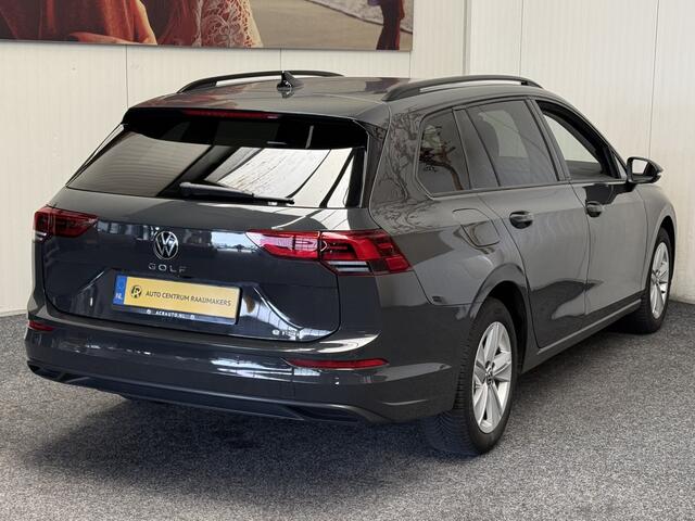 Volkswagen GOLF VARIANT 1.5 eTSI STYLE ADAPTIVE CRUISE CONTROL STOEL EN STUURVERWARMING ELEK. VERSTELBARE BESTUURDERSSTOEL MET MASSAGE APPLE CARPLAY/ANDROID RIJSTROOKSENSOREN ACHTERUITRIJCAMERA ZEER MOOI !!