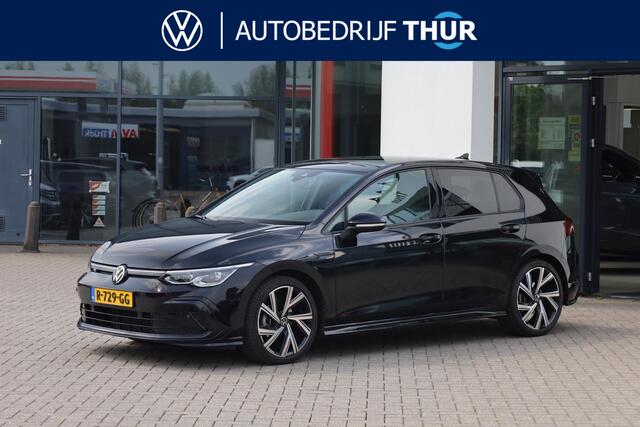 Volkswagen GOLF 1.5 eTSI R-Line Business+ panoramadak, 18" LMV Bakersfield, LED matrix, navigatie, stoelverwarming, side assist, ACC, spiegel pakket, stuurwielverwarming, privacy glas.