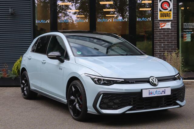Volkswagen GOLF 1.5 eHybrid 272pk GTE Black Style Pano/Leder/IQ.Light/360/Headup/DCC/Keyless/Elek. stoel+mem/Dodehoek/Trekhaak wegkl.