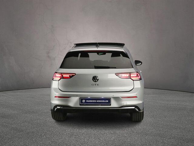 Volkswagen GOLF GTE 1.5 TSI eHybrid 272pk DSG Automaat Trekhaak, 360 camera, Lederen bekleding, Panoramadak, Adaptive cruise control, LED matrix koplampen