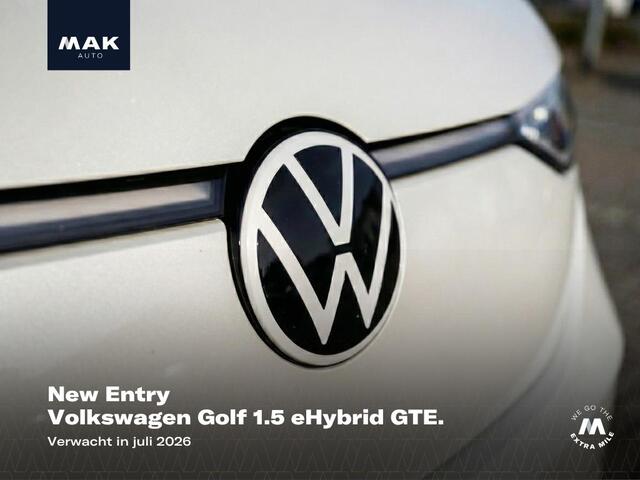 Volkswagen GOLF 1.5 eHybrid GTE , pano, 19", Leder Vienna, tr.haak, Matrix-LED, HUD, ACC, keyless, NP58k