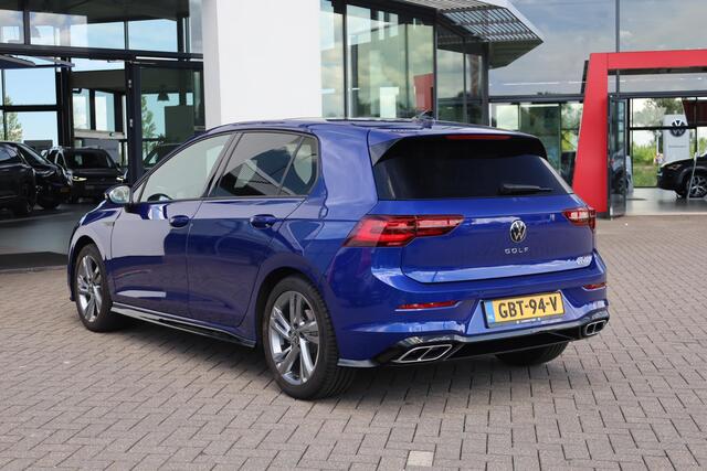 Volkswagen GOLF 1.5 eTSI R-Line Business 150PK / 110kW DSG, LED Matrix (IQ.Lights), dynamische grootlichtassistent (dynamic light assist), panoramadak, verwarmbare voorstoelen, verwarmbaar multifunctioneel lederen stuurwiel, adaptieve cruise control (acc), achteruitrijca