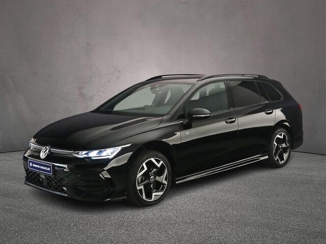 Volkswagen GOLF Variant 1.5 eTSI R-Line 150pk DSG Automaat, Adaptive cruise control, Achteruitrijcamera, Stoelverwarming, Stuurverwarming, Parkeersensoren, LED koplampen, App-connect, Climate control
