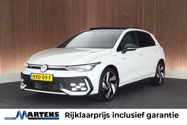 Volkswagen GOLF 1.5 272pk eHybrid GTE Black Style Trekhaak Camera Leder Memory HUD Keyless Stoelventilatie Navigatie