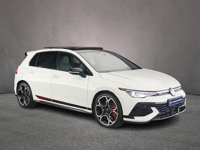 Volkswagen GOLF 2.0 TSI GTI Clubsport Edition 50 325pk DSG Automaat, Panoramadak, Lederen bekleding, Akrapovic, 360 camera, Head up display, Matrix LED koplampen, Dodehoeksensoren, Parkeersensoren, Navigatie, App-connect
