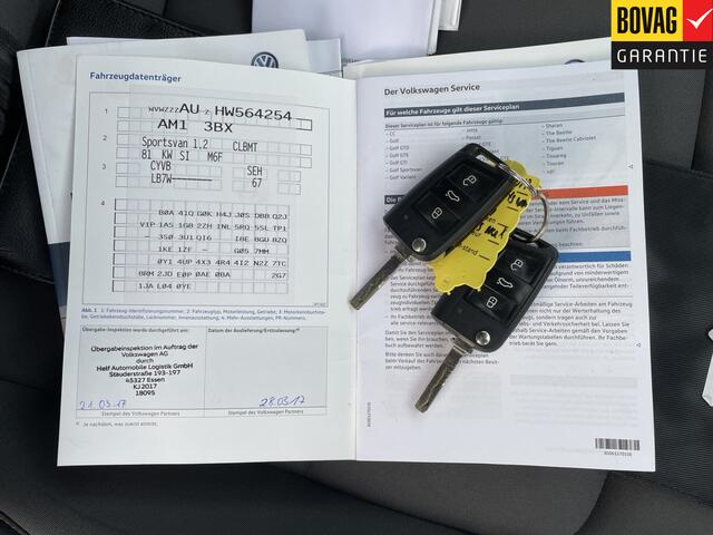 Volkswagen GOLF SPORTSVAN 1.2 TSI ALLSTAR 110pk 4 cilinder motor ( Navigatie, Trekhaak, Adaptive Cruise control, PDC voor en achter) RIJKLAARPRIJS!
