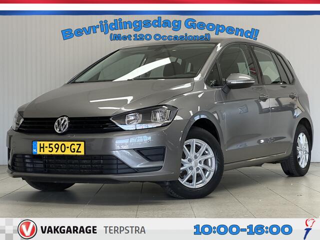Volkswagen GOLF SPORTSVAN 1.2 TSI Highline/ Trekhaak/ Stoelverw./ Navi/ Clima/ Cruise/ Elek. pakket/ Isofix/ Bluetooth/ Armsteun/ LEDER. Stuur/ 15'' LMV/ PDC V+A.