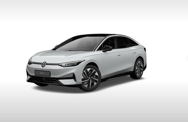 Volkswagen ID ID.7 Pro Business 77 kWh accu, 210 kW / 286 pk Electr. aandrijving · Oplaadkabel 230V · Interieur pakket plus · Warmtepomp voor actieradiusoptimalisatie · Velgen 'montreal', 20 inch lichtmetaal · EKDeal