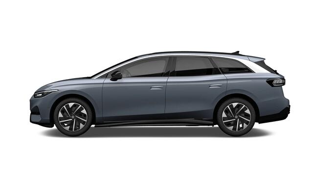 Volkswagen ID ID.7 Tourer 77 kWh Elektromotor 286 1AT Pro Business | Achterbank in ongelijke delen neerklapbaar incl. middenarmsteun en doorlaadmogelijkheid | Afstandscontrolesysteem (Front Assist), met voetgangers- en fietsersherkenning | Automatische afstandsregeling