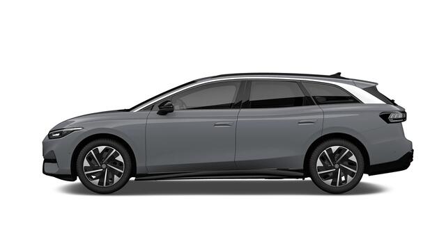Volkswagen ID ID.7 Tourer 77 kWh Elektromotor 286 1AT Pro Business | Achterbank in ongelijke delen neerklapbaar incl. middenarmsteun en doorlaadmogelijkheid | Afstandscontrolesysteem (Front Assist), met voetgangers- en fietsersherkenning | Automatische afstandsregeling