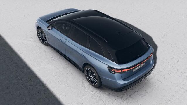 Volkswagen ID ID.7 Tourer Pro Limited Edition | Achterbank in ongelijke delen neerklapbaar incl. middenarmsteun en doorlaadmogelijkheid | Afstandscontrolesysteem (Front Assist), met voetgangers- en fietsersherkenning | Airconditioning automatisch, 2-zone (Climatronic)