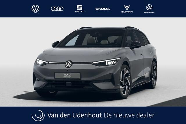 Volkswagen ID ID.7 Tourer 77 kWh 286 1AT Pro Limited Edition | Achterbank in ongelijke delen neerklapbaar incl. middenarmsteun en doorlaadmogelijkheid | Afstandscontrolesysteem (Front Assist), met voetgangers- en fietsersherkenning | Airconditioning automatisch, 2-zone