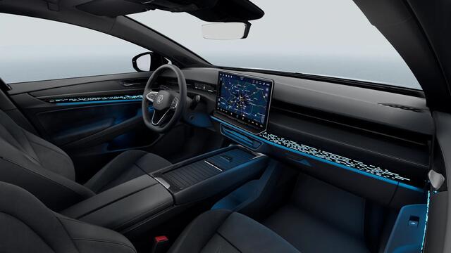 Volkswagen ID ID.7 Tourer 77 kWh 286 1AT Limited Edition Plus | Koplampverlichting LED Matrix (IQ.Light) | Sfeerverlichting interieur (30 kleuren instelbaar) | Voorstoelen, verwarmbaar