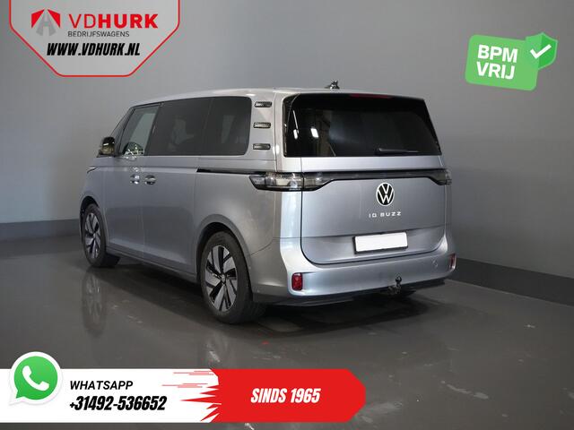 Volkswagen ID. Buzz 79 kWh 360km WLTP 2x Schuifdeur/ Snellader/ Stoelverw./ Keyless/ Carplay/ 360 Camera/ PDC/ Climate/ Trekhaak
