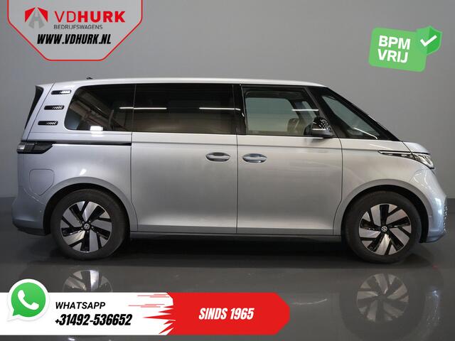 Volkswagen ID. Buzz 79 kWh 360km WLTP 2x Schuifdeur/ Snellader/ Stoelverw./ Keyless/ Carplay/ 360 Camera/ PDC/ Climate/ Trekhaak