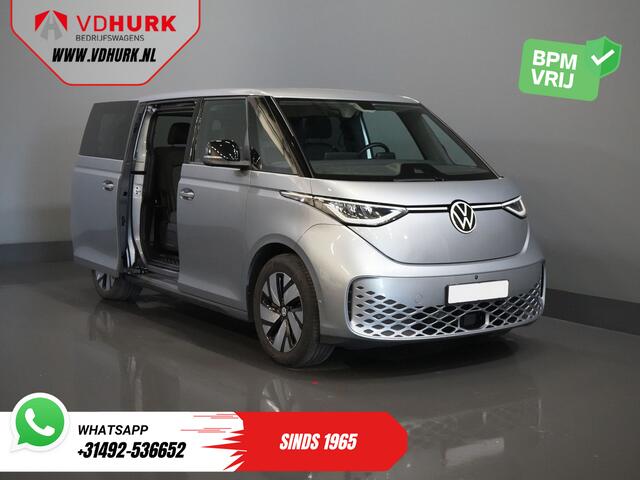 Volkswagen ID. Buzz 79 kWh 360km WLTP 2x Schuifdeur/ Snellader/ Stoelverw./ Keyless/ Carplay/ 360 Camera/ PDC/ Climate/ Trekhaak