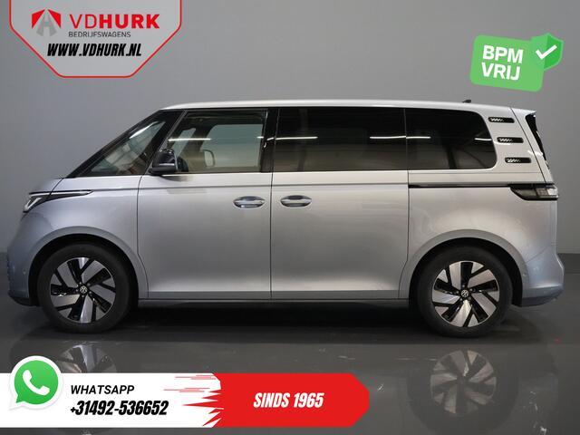 Volkswagen ID. Buzz 79 kWh 360km WLTP 2x Schuifdeur/ Snellader/ Stoelverw./ Keyless/ Carplay/ 360 Camera/ PDC/ Climate/ Trekhaak