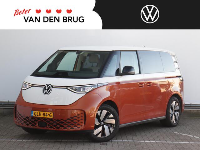Volkswagen ID. Buzz Pro 77kWh | Origineel Two-tone | Elektrische stoelen | Wegklapbare trekhaak | Keyless | Camera | 20" velgen |