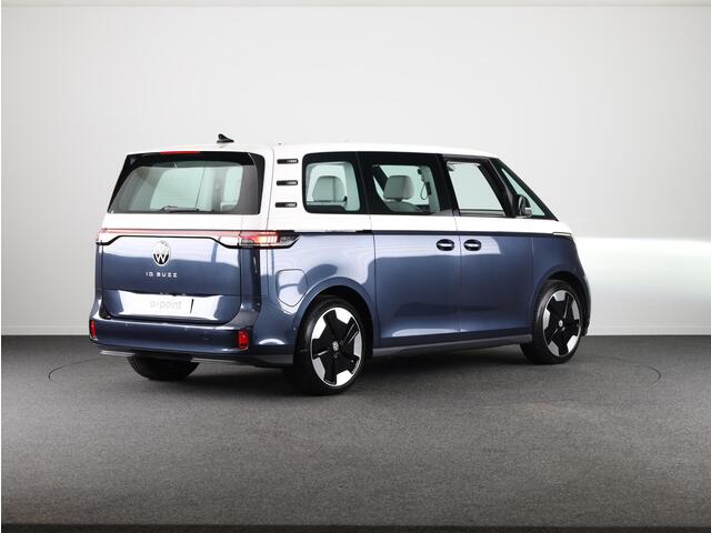 Volkswagen ID. Buzz 1st Max 77kWh 204 pk | Navigatie | Elektr. trekhaak | Parkeersensoren (Park assist) | Rondomzicht camera | Adaptieve cruise control | Stoelverwarming | Elektr. schuifdeuren |