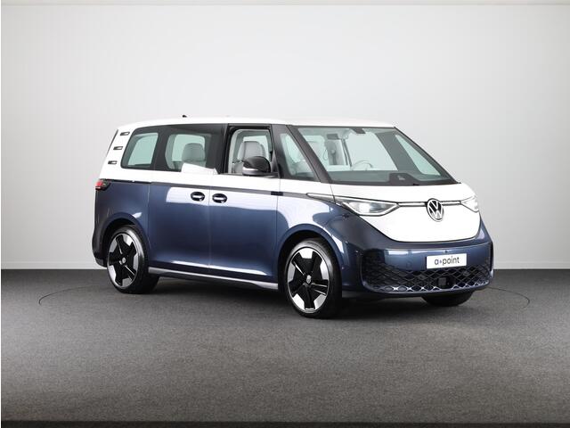Volkswagen ID. Buzz 1st Max 77kWh 204 pk | Navigatie | Elektr. trekhaak | Parkeersensoren (Park assist) | Rondomzicht camera | Adaptieve cruise control | Stoelverwarming | Elektr. schuifdeuren |