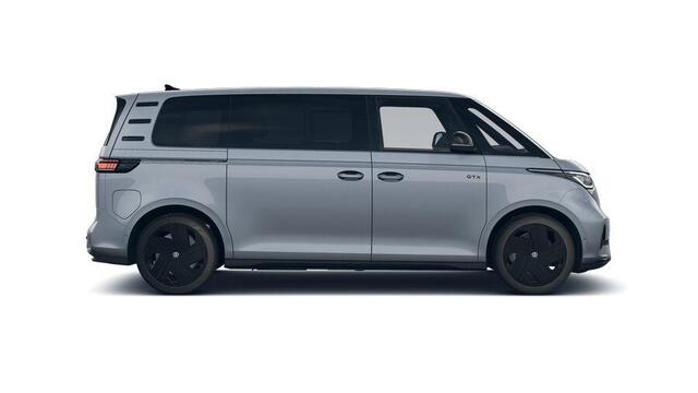 Volkswagen ID. Buzz Bedrijfswagens GTX 250 kW (340 pk) 4M Elektromotor 7pers | 7 zits pakket | Bekleding, 'ArtVelours' GTX Premium | Velgen 'Caracas', 21 inch lichtmetaal | Levering 2025 | Open & Close Pakket Plus |