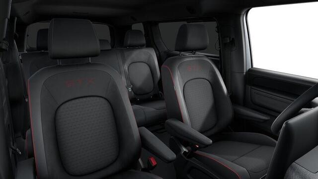 Volkswagen ID. Buzz Bedrijfswagens GTX 250 kW (340 pk) 4M Elektromotor 7pers | 7 zits pakket | Bekleding, 'ArtVelours' GTX Premium | Velgen 'Caracas', 21 inch lichtmetaal | Levering 2025 | Open & Close Pakket Plus |