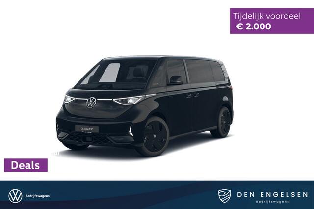 Volkswagen ID. Buzz GTX Limited Edition 340 pk 4-Motion LWB, 7-peroons, Panoramadak, Navigatie, 21" LM Velgen, Adaptive Cruise Control
