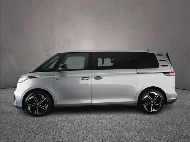 Volkswagen ID. Buzz GTX Limited 340pk 4-Motion 86 kWh LWB | 7-zits | Harman Kardon | Elec. schuifdeuren / achterklep | 21" | Trekhaak | Head-up display |