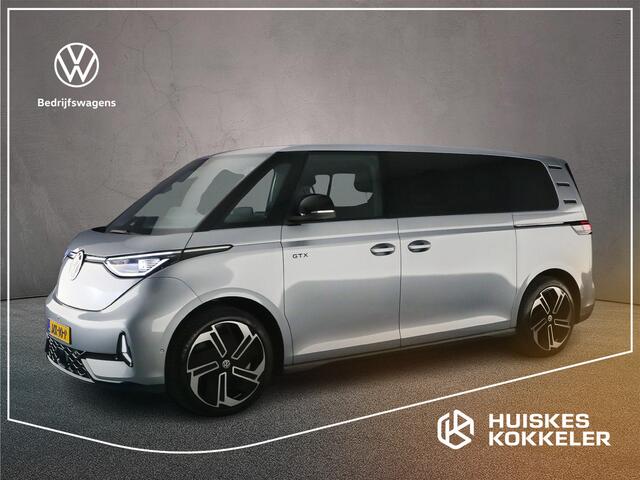 Volkswagen ID. Buzz GTX Limited 340pk 4-Motion 86 kWh LWB | 7-zits | Harman Kardon | Elec. schuifdeuren / achterklep | 21" | Trekhaak | Head-up display |