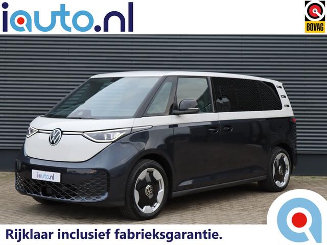 Volkswagen ID. Buzz Pro 286pk 86 kWh LWB 7p. IQ.Light/ACC/Camera/Elek. schuifdeuren/Keyless/Dodehoek/Elek. klep/20"