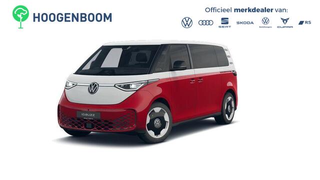 Volkswagen ID. Buzz Pro Bulli 79 kWh 7p. | Trekhaak | Sluithulp | 7 persoons | Two-Tone | Adaptieve Cruise Control |
