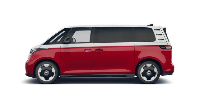 Volkswagen ID. Buzz Pro Bulli 79 kWh 7p. | Trekhaak | Sluithulp | 7 persoons | Two-Tone | Adaptieve Cruise Control |