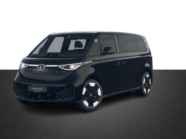 Volkswagen ID. Buzz Bedrijfswagens Pro Bulli Limited Elektromotor 210 kW (286 pk) 323 | 7-zits | Elektrische schuifdeuren | Trekhaak | Panoramadak | IQ Lights | Alcantara bekleding | 21" Bromberg velgen | Park assist pro | 360° camera