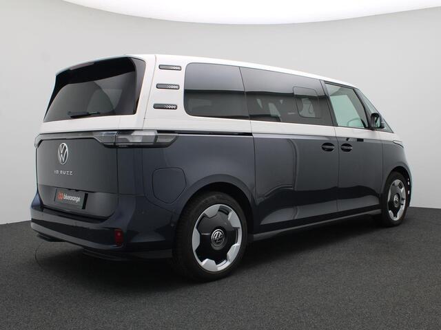 Volkswagen ID. Buzz Pro 86 kWh LWB 7p. 286PK Aut. SOH 99,43%, Warmtepomp, Elektrische deuren, Achteruitrijcamera, Keyless, Stuurverwarming, Adaptieve Cruise Control, 20" LM Velgen, Navi via Apple Carplay/Android Auto