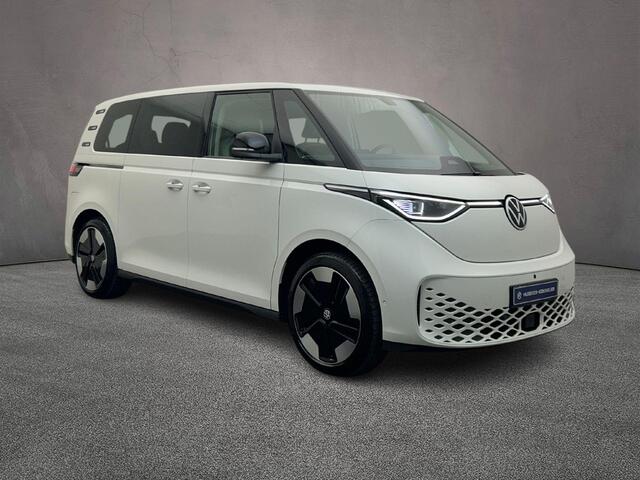 Volkswagen ID. Buzz Pro Bulli 286pk 79 kWh 7p. | Warmtepomp | 7-zits | Trekhaak | Head-up Display | Harman-Kardon | Apple Carplay / Android Auto | 21'' | ¤2.500,= INRUILPREMIE BESCHIKBAAR | Netto-ACTIEprijs; RIJKLAAR INCL. BTW/BPM, (bij koop of lease via HK) |