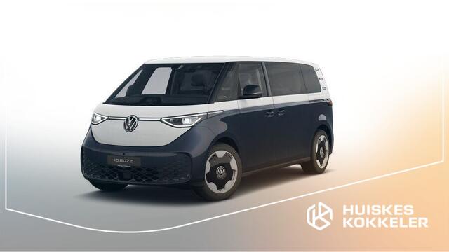 Volkswagen ID. Buzz Pro Bulli Limited 286pk 86 kWh LWB | 7-zits | Trekhaak | AssistancePlus pakket | ComfortPlus pakket | Design pakket | Open & Close pakket |