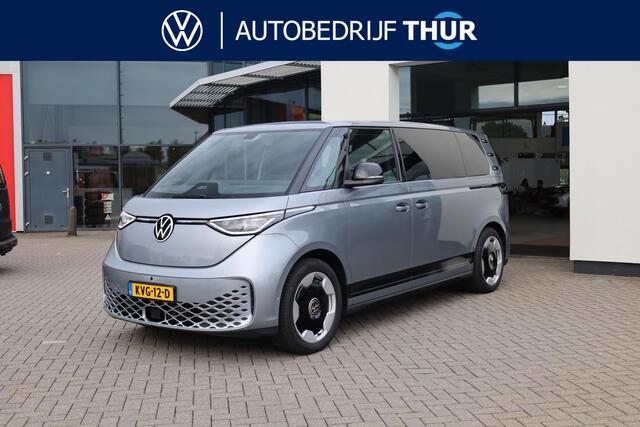 Volkswagen ID. Buzz Pro Bulli 86 kWh LWB 7p. Harman & Kardon 7p head up 3 zone clima area view LED matrix Bulli Edition 20" LMV elektrische achterklep sluithulp schuifdeuren
