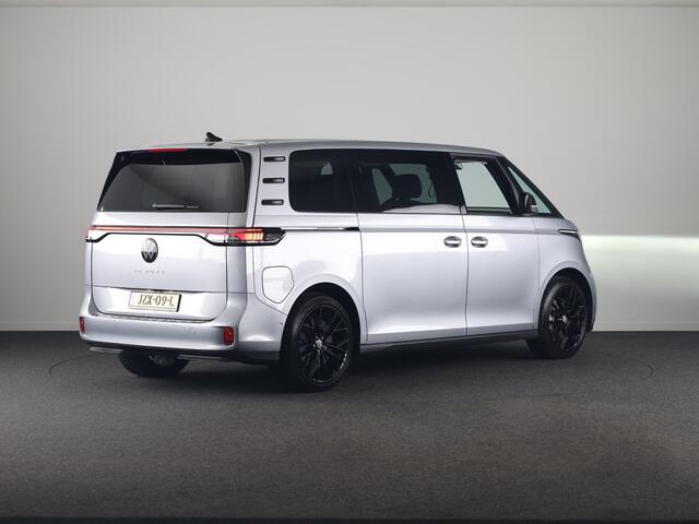 Volkswagen ID. Buzz Pro Bulli Limited Edition 86 kWh LWB 286 pk | 7-persoons | Rondomzicht camera | 21 Inch | Elektr. achterklep | Matrix LED koplampen | Parkeersensoren (Park assist)
