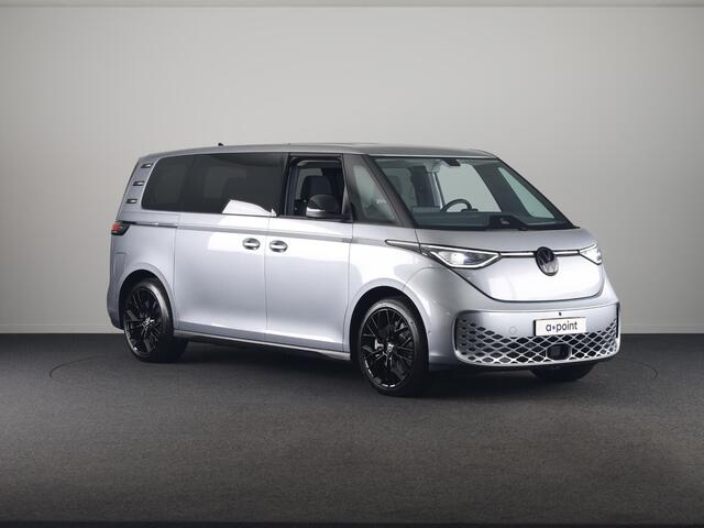 Volkswagen ID. Buzz Pro Bulli Limited Edition 86 kWh LWB 286 pk | 7-persoons | Rondomzicht camera | 21 Inch | Elektr. achterklep | Matrix LED koplampen | Parkeersensoren (Park assist)