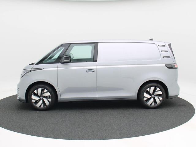 Volkswagen ID. Buzz Cargo Bedrijfswagens Anniversary Edition 79 kWh 286 pk | Stoelverwarming | Achteruitrijcamera | Bijrijdersbank | Adaptive cruisecontrol | Voorruit verwarming | App connect | Achterlep met ruit |