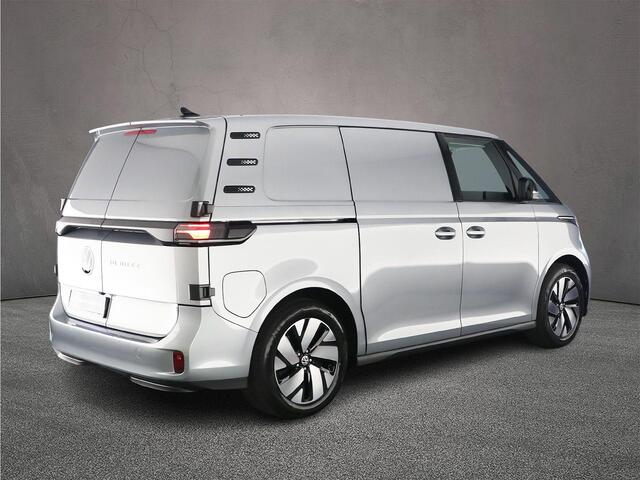 Volkswagen ID. Buzz Cargo Anniversary Edition 286pk 76 kWh > Gelimiteerde editie; netto prijs excl. BTW en kosten rijklaarmaken < | Trekhaak | Schuifdeur links | Alarm |