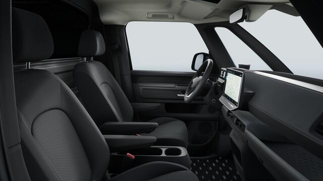 Volkswagen ID. Buzz Cargo Bedrijfswagens Bulli edition 250 kW (340 pk) 4M Elektromotor | 20' velgen lichtmetaal | LED Matrix koplampen | Bijrijdersstoel met ISOFIX | Assistance pakket plus | Dynamische knipperlicht |