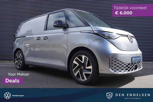 Volkswagen ID. Buzz Cargo ID. Buzz Cargo 340 pk 4-Motion Bulli Edition, Achteruitrijcamera, Bijrijdersstoel, Navigatie, Achterdeuren, Trekhaak
