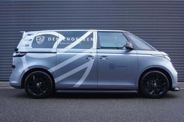Volkswagen ID. Buzz Cargo ID. Buzz Cargo 286 pk, Bulli Edition, Achteruitrijcamera, Bijrijdersstoel, Navigatie, Achterdeuren zonder ruit, Trekhaak, Stylingpakket