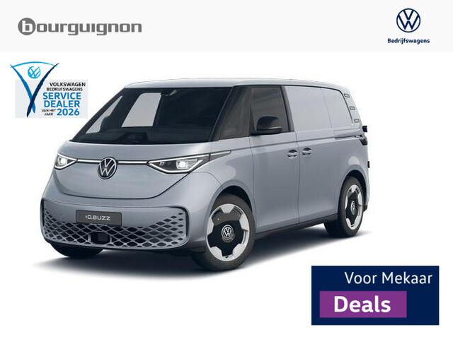 Volkswagen ID. Buzz Cargo Bedrijfswagens Bulli 4Motion 340 pk | Achterdeuren | 2 Schuifdeuren | Navi | Trekhaak | Wordt verwacht 16 maart |
