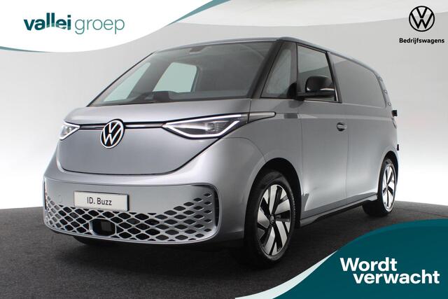 Volkswagen ID. Buzz Cargo Bulli Limited Edition 210kW 286pk Trekhaak | Stoelverwarming | Voorruit verwarming | Apple carplay/Android auto | Achterdeuren | Bijrijdersbank