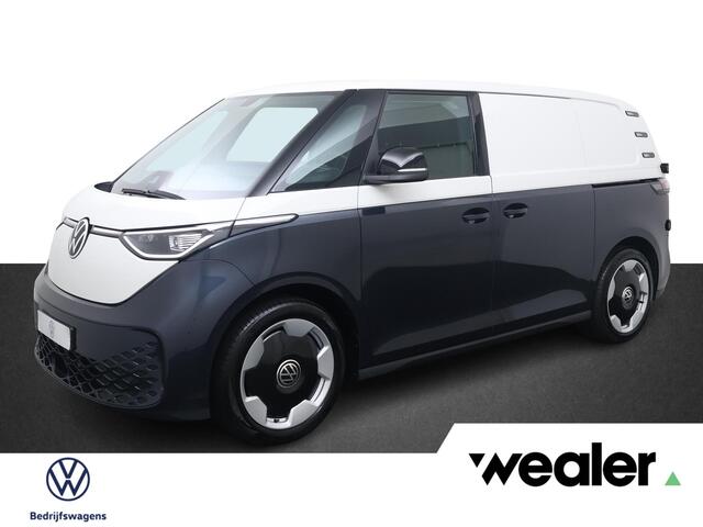 Volkswagen ID. Buzz Cargo Bedrijfswagens Anniversary Edition 59 kWh | 170 PK | Trekhaak | IQ.Light matrix LED koplampen | Elektrische schuifdeuren | Navigatiesysteem | Achteruitrijcamera |