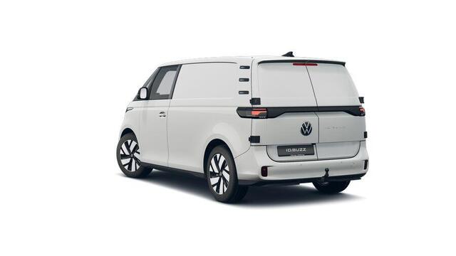 Volkswagen ID. Buzz Cargo Bulli Limited Edition 286pk 79 kWh | 2027 model | Achterdeuren | Trekhaak | 360gr Camera | Verwarmd stuur | > Netto-ACTIE-Prijs; bij koop of lease via HK / excl. kosten rijklaarmaken <